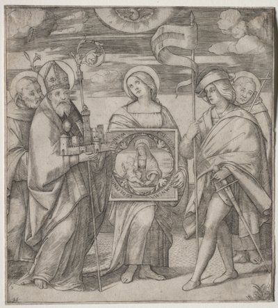 Santi Patroni di Bologna da Giacomo Francia