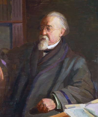Ritratto di Cesare Lombroso (1835-1909), antropologo e criminologo italiano, di Giacomo Grosso (1860-1938) da Giacomo Grosso