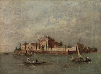 Isola della Beata Vergine del Rosario da Giacomo Guardi