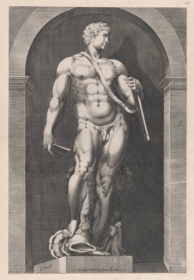 Speculum Romanae Magnificentiae: Perseo, fine XVI secolo da Giacomo Lauri
