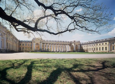 Il palazzo Alessandro a Tsarskoe Selo da Giacomo Quarenghi