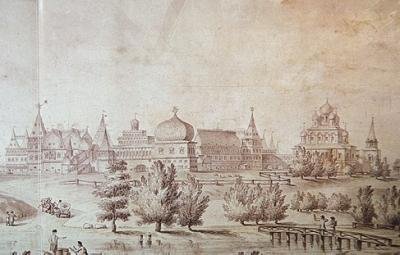 Il Palazzo a Kolomenskoye da Giacomo Quarenghi