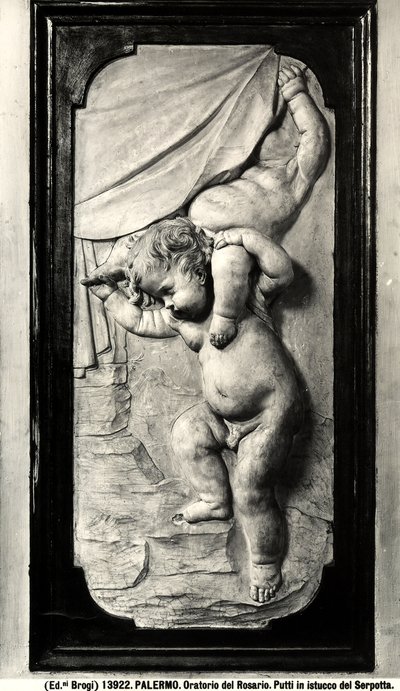Due putti da Giacomo Serpotta