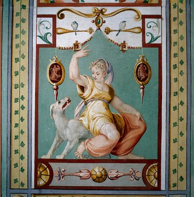 Allegoria della Fedeltà (affresco) da Giallo Fiorentino
