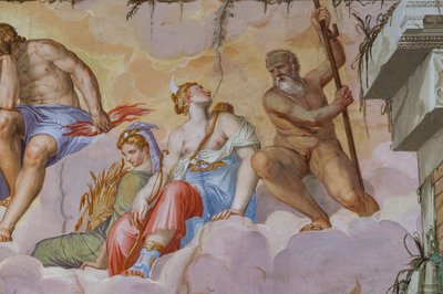 Cerere e Diana (dettaglio) da Giambattista Zelotti