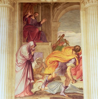 Omicidio della Vergine da Giambattista (1526 78) Zelotti