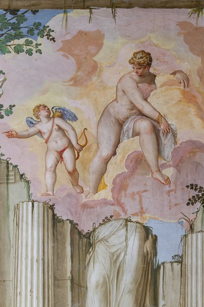 Venere e Cupido (dettaglio) da Giambattista Zelotti