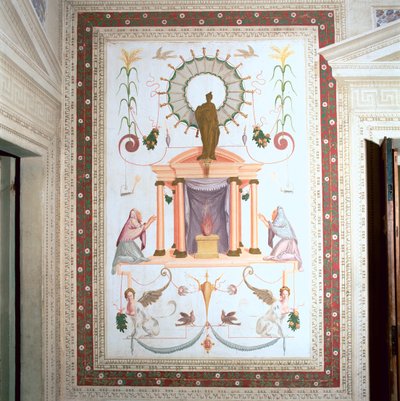 Piccola stanza del Grottesco da Giambattista 1526 78 Zelotti
