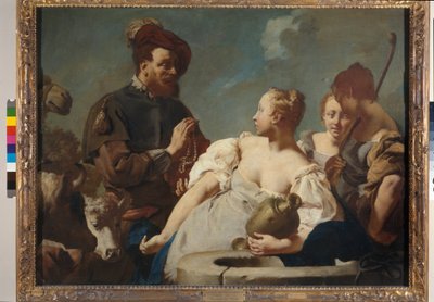 Rebecca ed Eleazar al pozzo da Giambattista Piazzetta