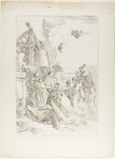 Adorazione dei Magi da Giambattista Tiepolo