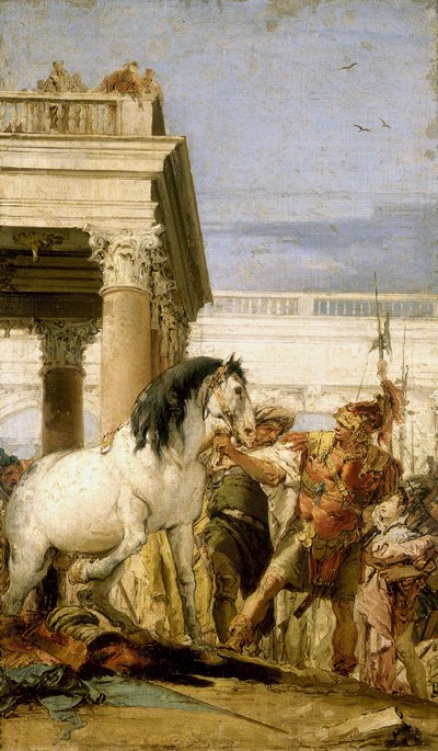 Alessandro doma Bucefalo da Giambattista Tiepolo