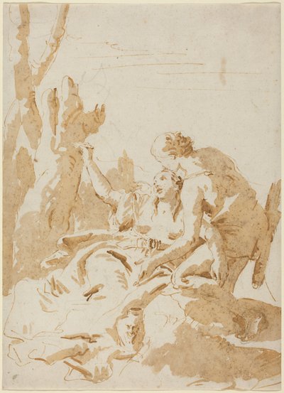 Angelica e Medoro da Giambattista Tiepolo