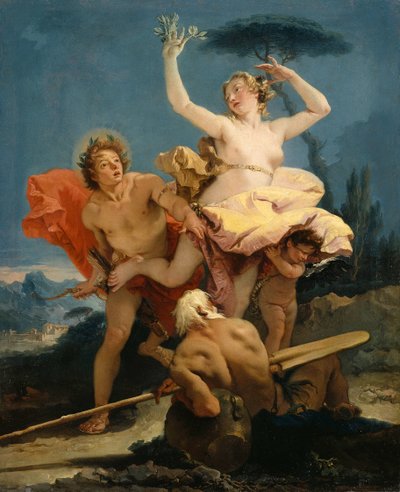 Apollo e Dafne, 1743-1745 da Giambattista Tiepolo