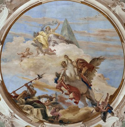 Bellerofonte su Pegaso, ca 1746 da Giambattista Tiepolo