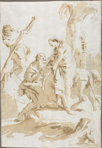 La fuga in Egitto da Giambattista Tiepolo