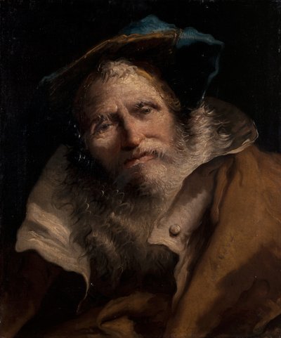 Ritratto di filosofo da Giambattista & Tiepolo Giandomenico (1727 1804) Tiepolo
