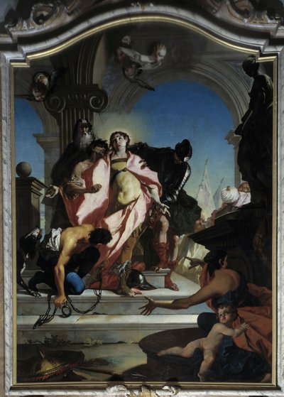 Cattura di San Giorgio da Giambettino Cignaroli