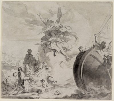 La testa di San Torpe salvata dagli angeli e restaurata all