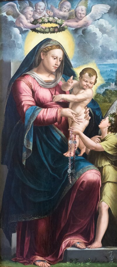 Nostra Signora del Rosario da Gian Gheramo dalle Catene
