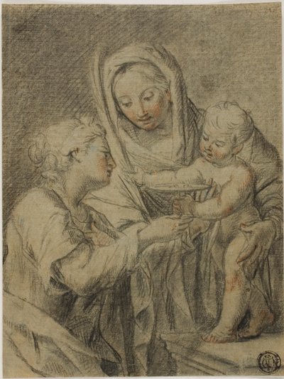 Vergine con Bambino e Santa Lucia da Gian Girolamo Bonesi