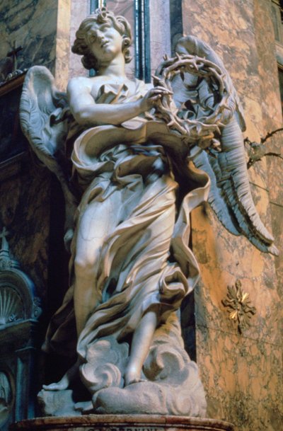 Angelo con la corona di spine, 1667-1669 da Gian Lorenzo Bernini