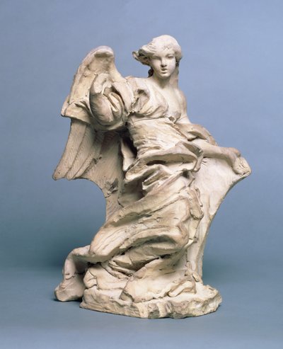 Angelo Seminginocchiato, 1673-74 da Gian Lorenzo Bernini