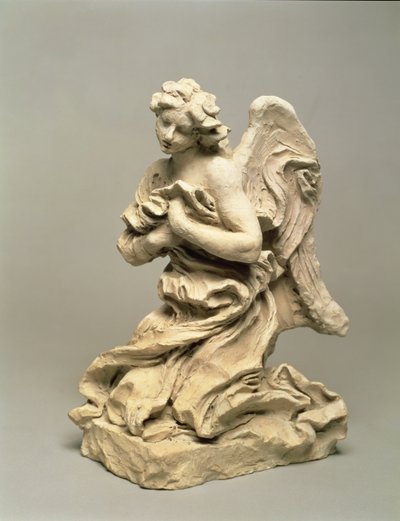 Angelo Inginocchiato, c.1674-75 da Gian Lorenzo Bernini