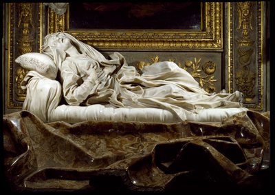 La beata Ludovica Albertoni in estasi da Gian Lorenzo Bernini