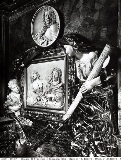Monumento a Francesco e Giovanni Silva di Gianlorenzo Bernini, 1663 da Gian Lorenzo Bernini