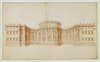 Progetto per il Louvre ... da Gian Lorenzo Bernini