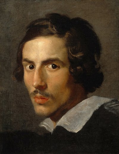 Autoritratto di Gianlorenzo Bernini da giovane (1623) da Gian Lorenzo Bernini