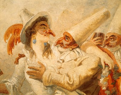 Carnevale (dettaglio) da Giandomenico (1727 1804) Tiepolo