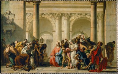 Le Christ et la femme adultere Cristo e l