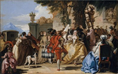 Una Danza in Campagna da Giovanni Domenico Tiepolo