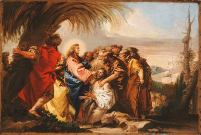 Cristo guarisce il cieco da Giovanni Domenico Tiepolo