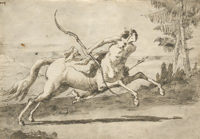 Centauro al galoppo da Giovanni Domenico Tiepolo