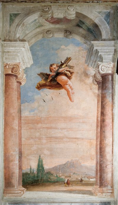 Paesaggio con Cupido, dalla Stanza dell