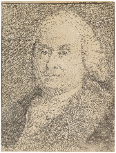 Ritratto di Giovanni Battista Tiepolo da Giandomenico Tiepolo