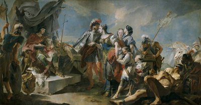La regina Zenobia davanti all