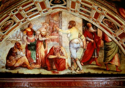 La Decapitazione di San Giovanni Battista, 1519 da Giannicola di Paolo
