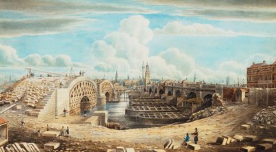 Ricostruzione del Ponte di Londra da Gideon Yates