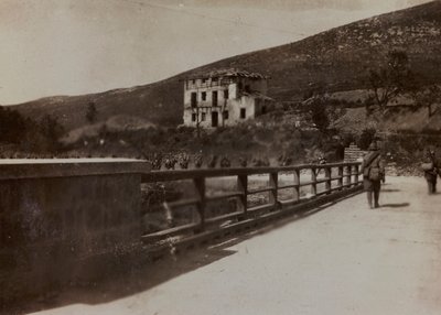 Album "Immagini di guerra II": soldati italiani in Val Chiusone a Podsenica, 09/1917 da Gigliucci Gigliucci