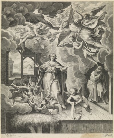 Nascita di Cristo da Gijsbert Van Veen