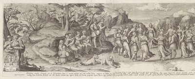 Matrimonio di Isacco e Rebecca da Gijsbert Van Veen