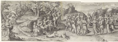 Matrimonio di Isacco e Rebecca da Gijsbert Van Veen
