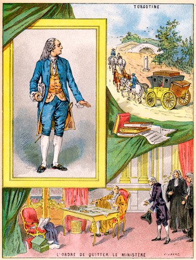Anne Robert Jacques Turgot, economista e statista francese, 1898 da Gilbert