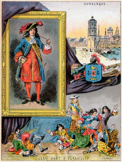 Jean Bart, comandante navale e corsaro francese, 1898 da Gilbert