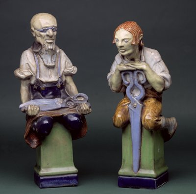 I due sarti - Maestro e apprendista, Doulton da Gilbert Bayes