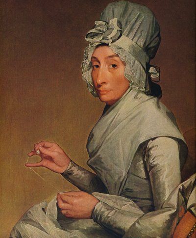 Catherine Brass Yates Mrs. Richard Yates, 1793-1794 da Gilbert Charles Stuart