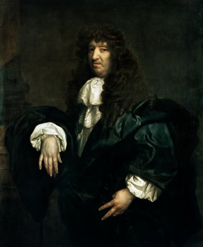 Ritratto di Samuel Butler, c.1670-80 (olio su tela) da Gilbert Soest